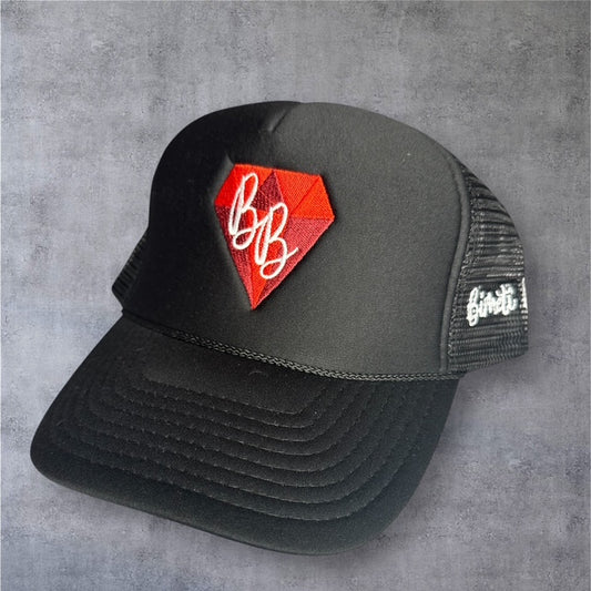 Black on Black Trucker Hat
