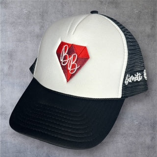 Black and White Trucker Hat